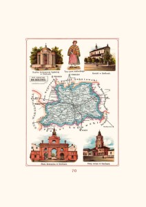 Mapa - Siedlce, powiat siedlecki, gubernia siedlecka A3