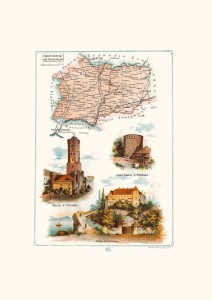 Mapa - Pułtusk, powiat pułtuski, gubernia warszawska A3