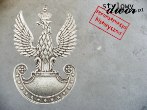 Orzeł Polskich Sił Zbrojnych na Zachodzie do czapek