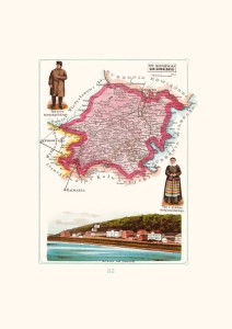Mapa - Maryampol, powiat maryampolski, gubernia suwalska A3