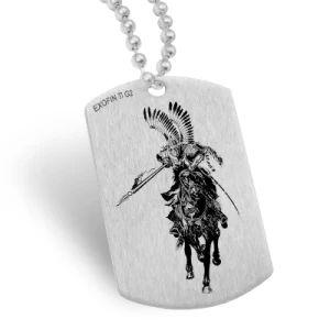 Nieśmiertelnik z tytanu - Husaria Szarża