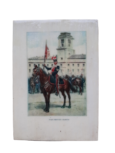 Pułk Pierwszy Ułanów na drewnie A7 - magnes