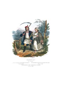 KRAKOWIACY Ubiór codzienny A3 - Jan Nepomucen Lewicki