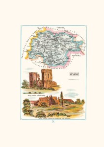 Mapa - Lublin, powiat lubelski, gubernia lubelska A3