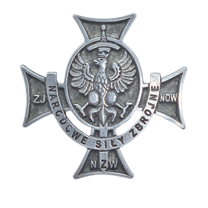 Krzyż NSZ - odznaka pamiątkowa ZJ, NZW, NOW