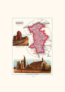 Mapa - Węgrów, powiat węgrowski, gubernia siedlecka A3