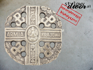 Odznaka pamiątkowa Akcji Burza - Armia Krajowa