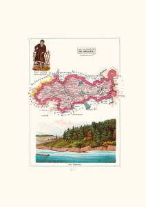 Mapa - Kalwaria, powiat kalwaryjski, gubernia suwalska A3