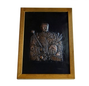 Jan III Sobieski - obraz miedziany z serii Poczet Królów Polskich