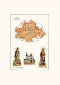 Mapa - Łowicz, powiat łowicki, gubernia warszawska A3