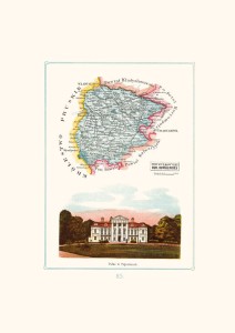 Mapa - Wyłkowyszki, powiat wyłkowyski, gubernia suwalska A3
