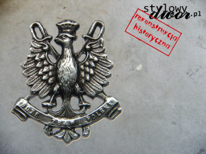 Orzeł patriotyczny z czasów I wojny światowej