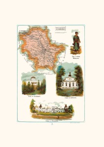 Mapa - Warszawa, powiat warszawski, gubernia warszawska A3