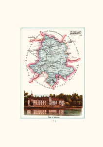 Mapa - Radzyń, powiat radzyński, gubernia siedlecka A3