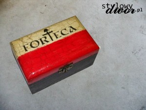 Kuferek szkatułka - FORTECA