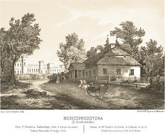 Mereczowszczyzna, rys. Napoleon Orda