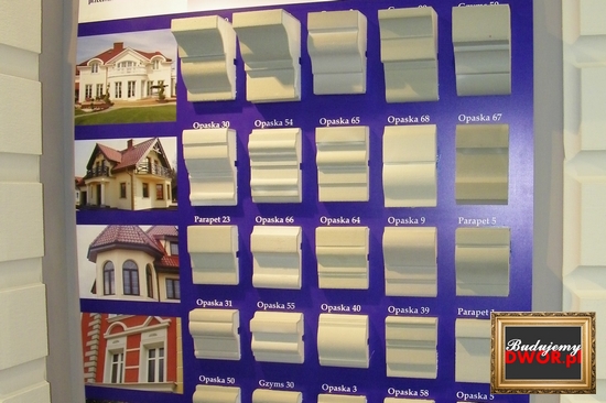 Firmy oferują dziś duży wybór prefabrykowanych profili fasadowych.