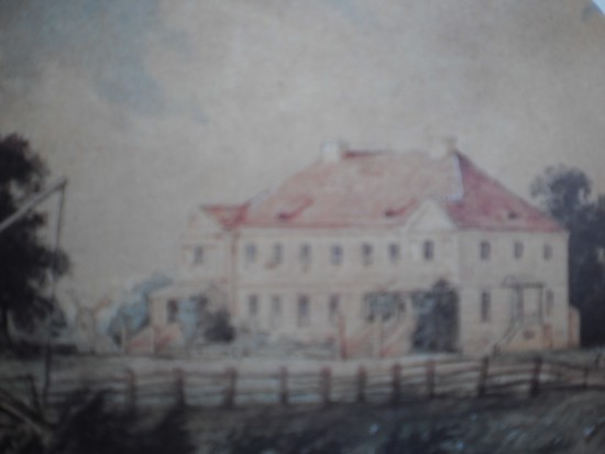 J. Kossak, Dwór w Siąszycach